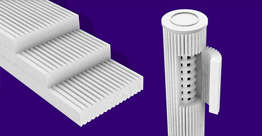 Pleats Filter